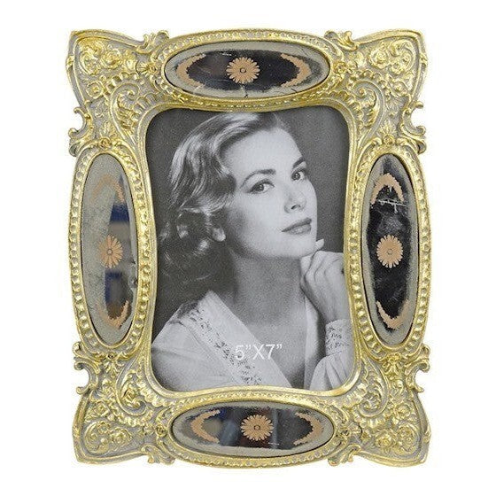 Ornate Baroque Photo Frame | Handcrafted Brass Decor