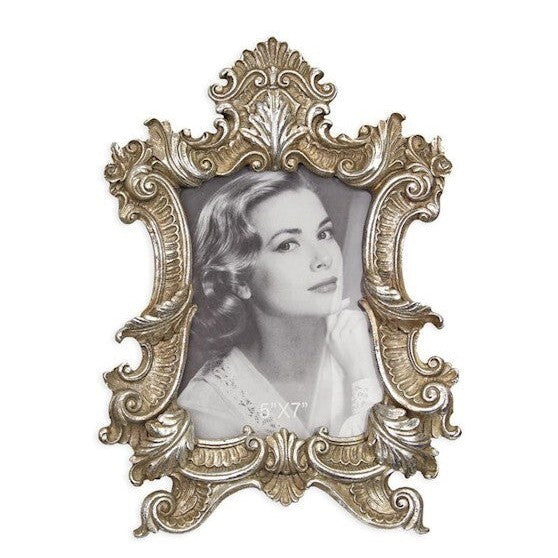 Ornate Baroque Photo Frame | Handcrafted Brass Decor