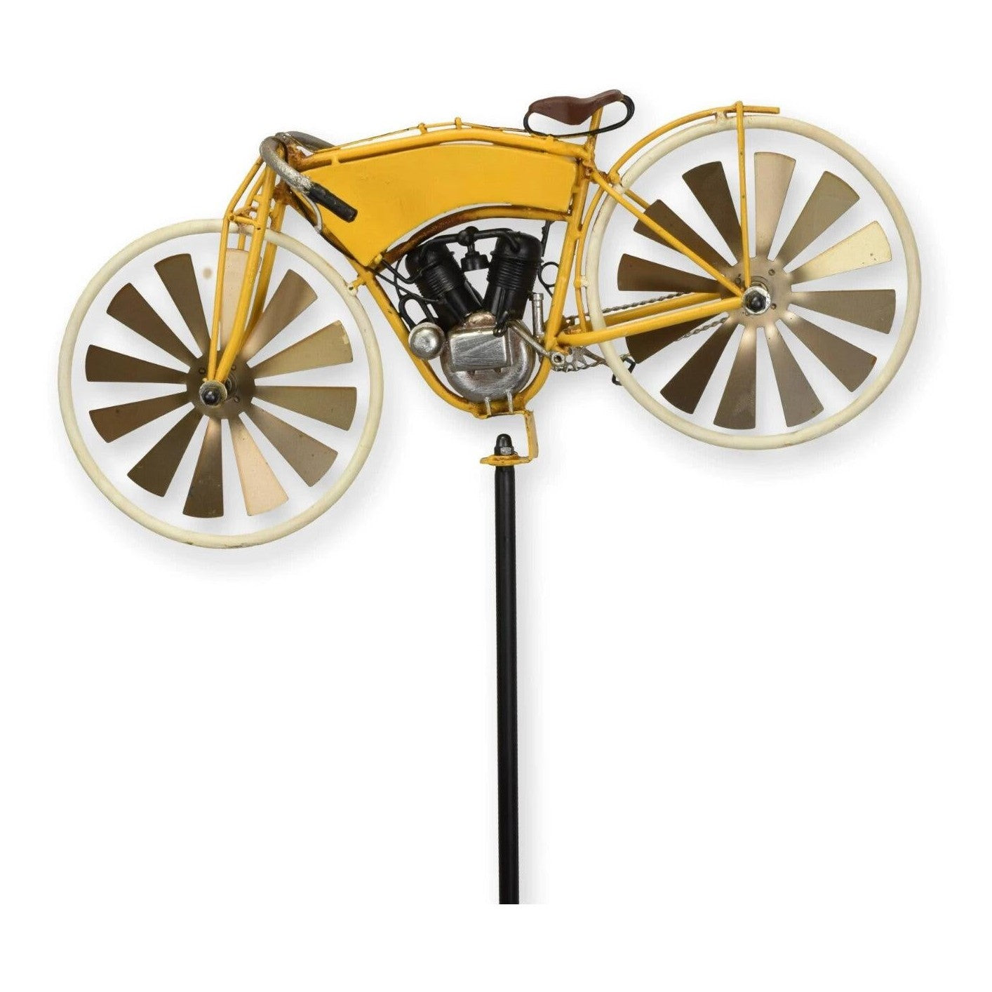 Tin Bicycle on a Turning Stick | Tin & Model Collectibles