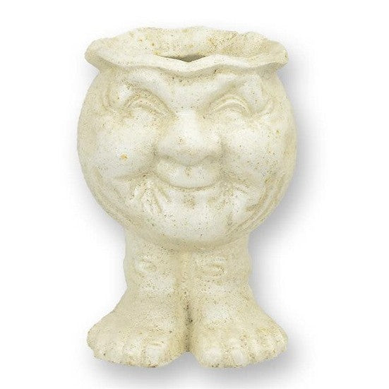 Smiling Face Planter Vase | Handcrafted Ceramic Decor