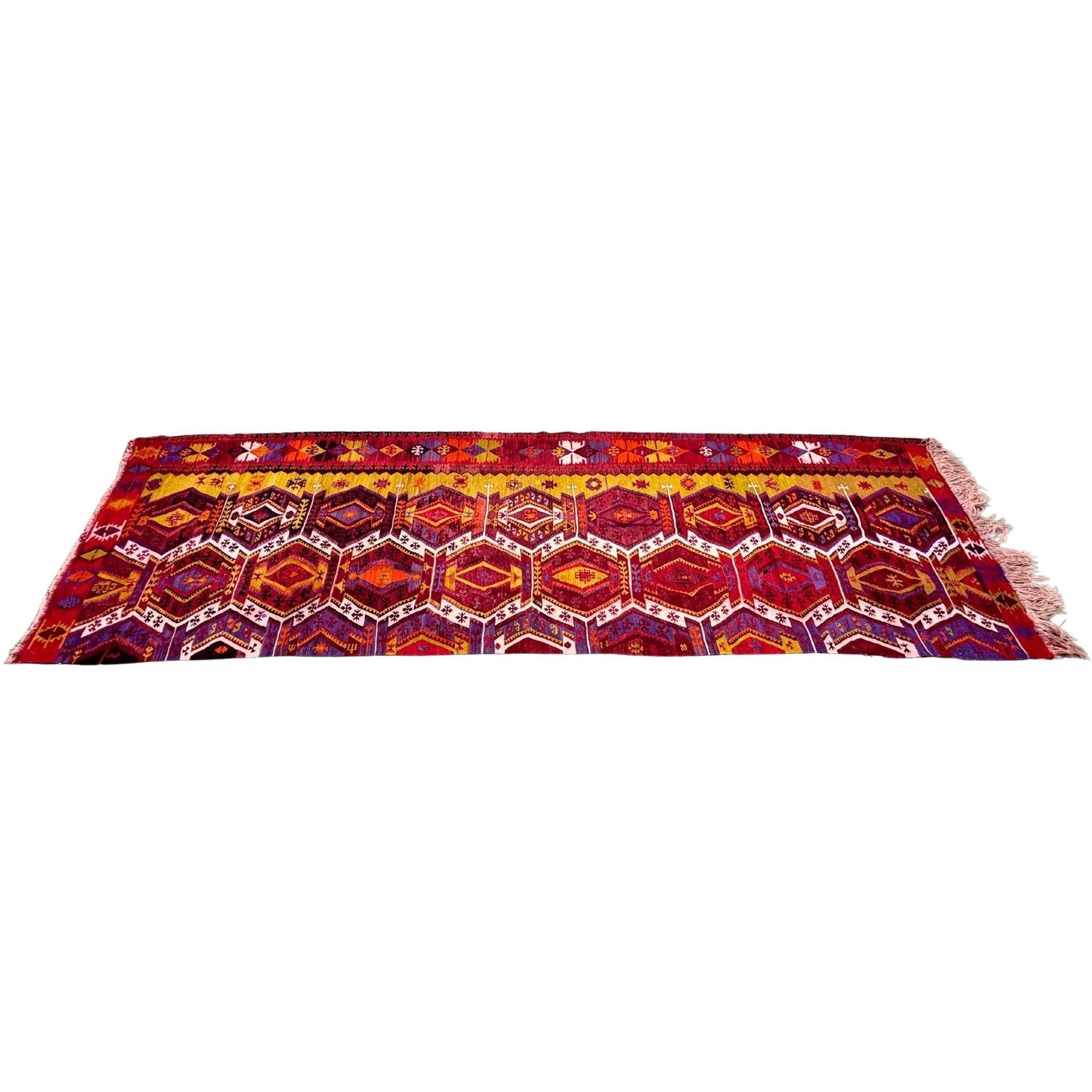 Anatolian Kilim Runner | Handcrafted Wool Decor | Gift Idea