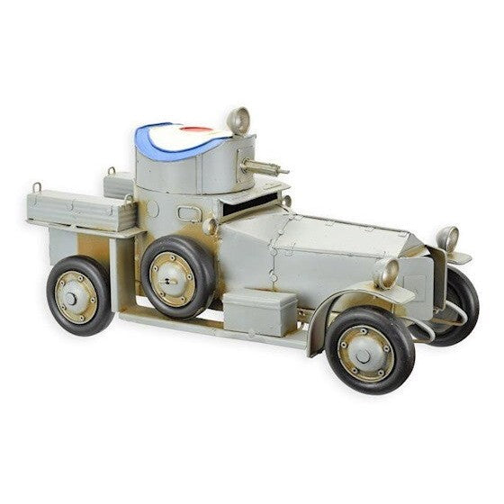 Tin Model of a Wwi Armoured Car | Tin & Model Collectibles