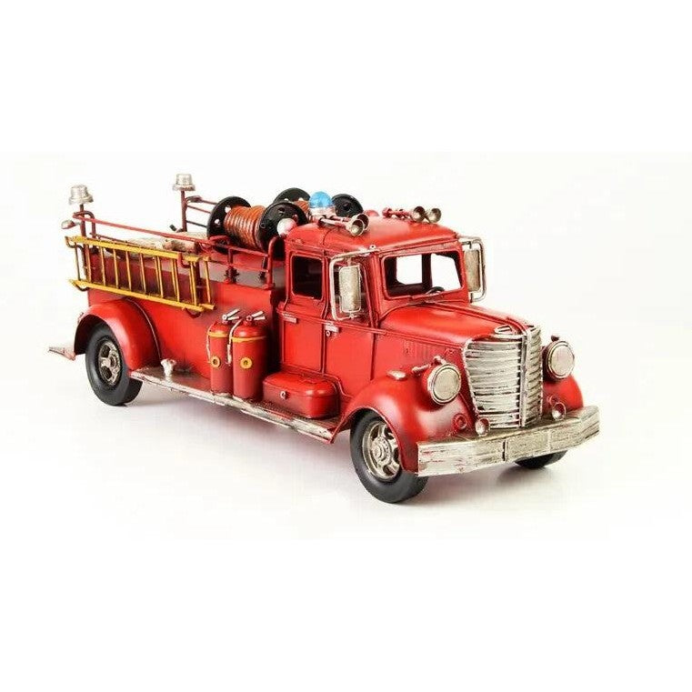 Tin Model of a Firetruck | Tin & Model Collectibles | Home Decor