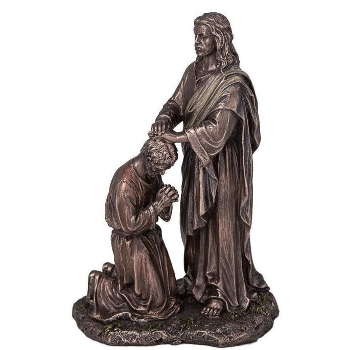 Jesus forgiving Statue | Mythology & Deity Sculptures | Home Decor