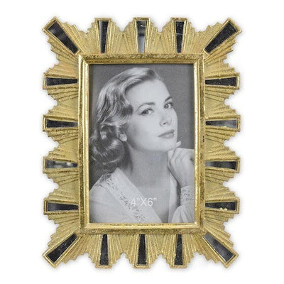 Art Deco Sunburst Frame | Handcrafted Brass Decor