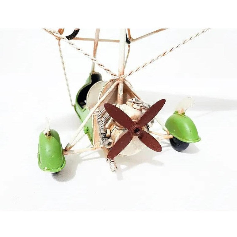 Tin Model of a Paramotor | Tin & Model Collectibles | Home Decor
