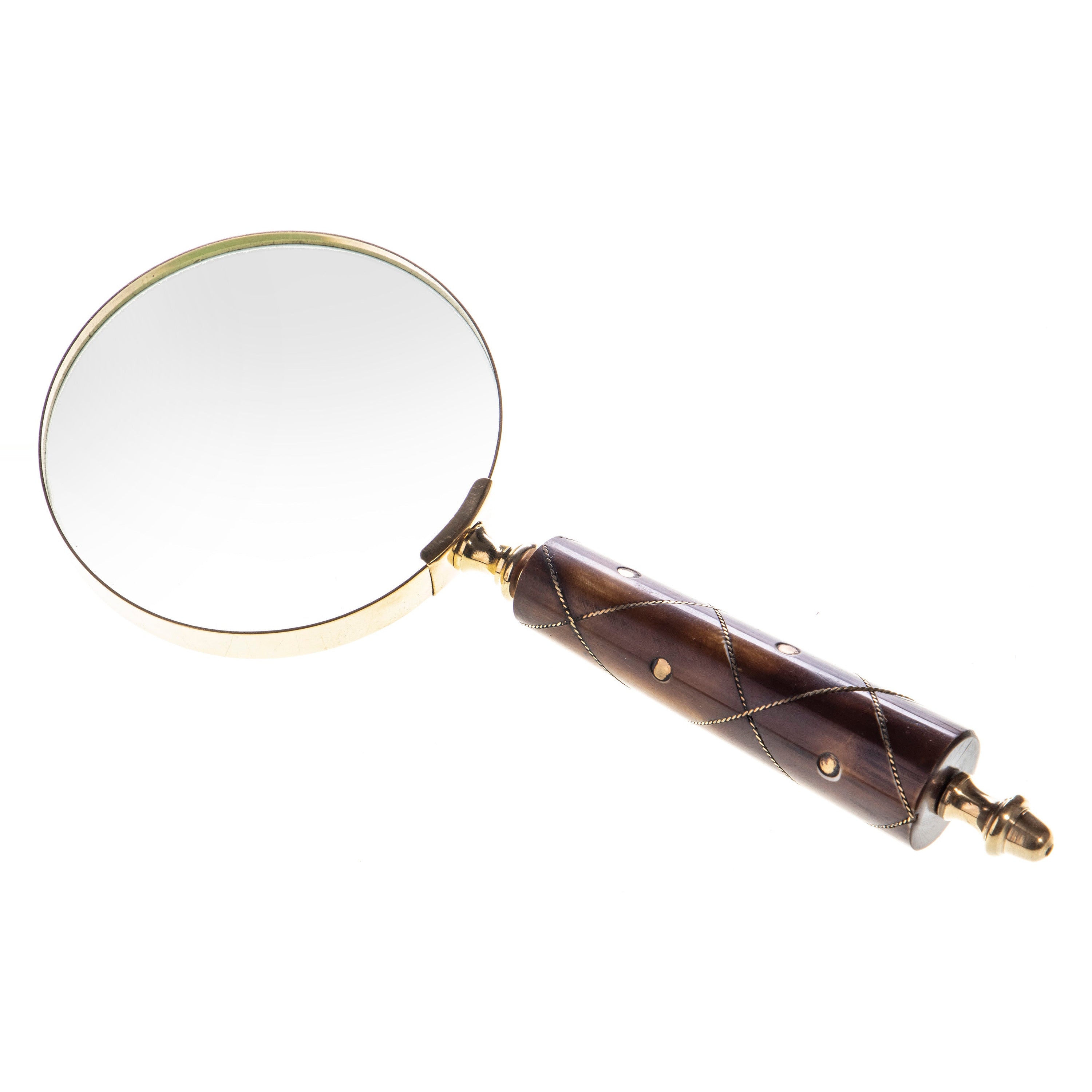 Magnifying glass | Handcrafted Brass Decor | Unique Home Accent