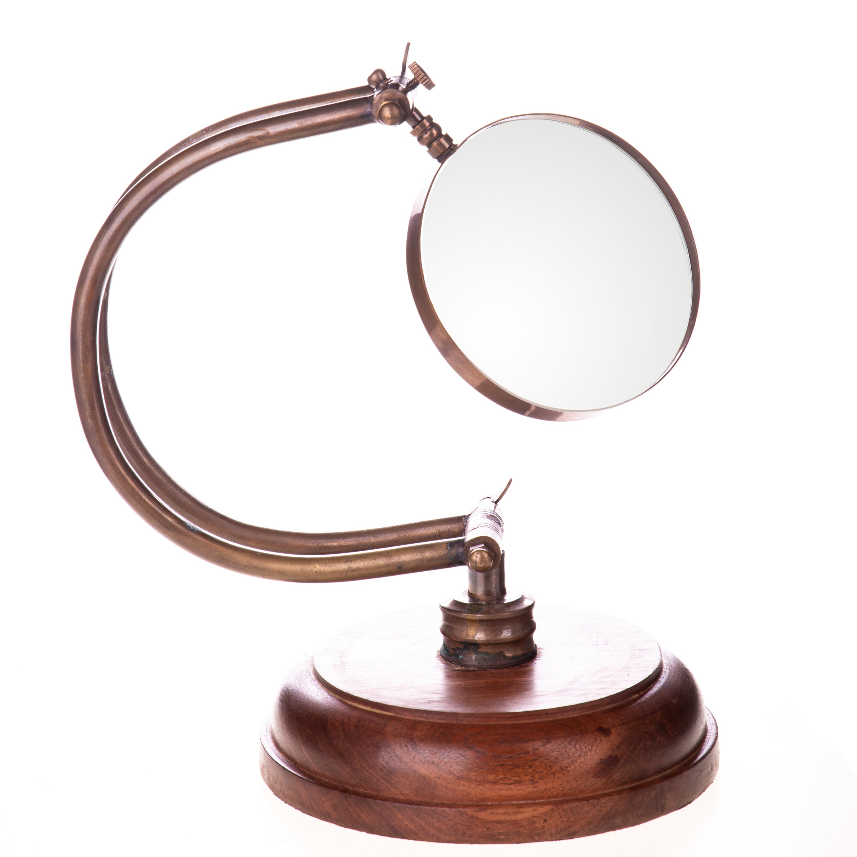 Table Magnifier on Stand – Antique Style Desk Magnifying Glass – view 1