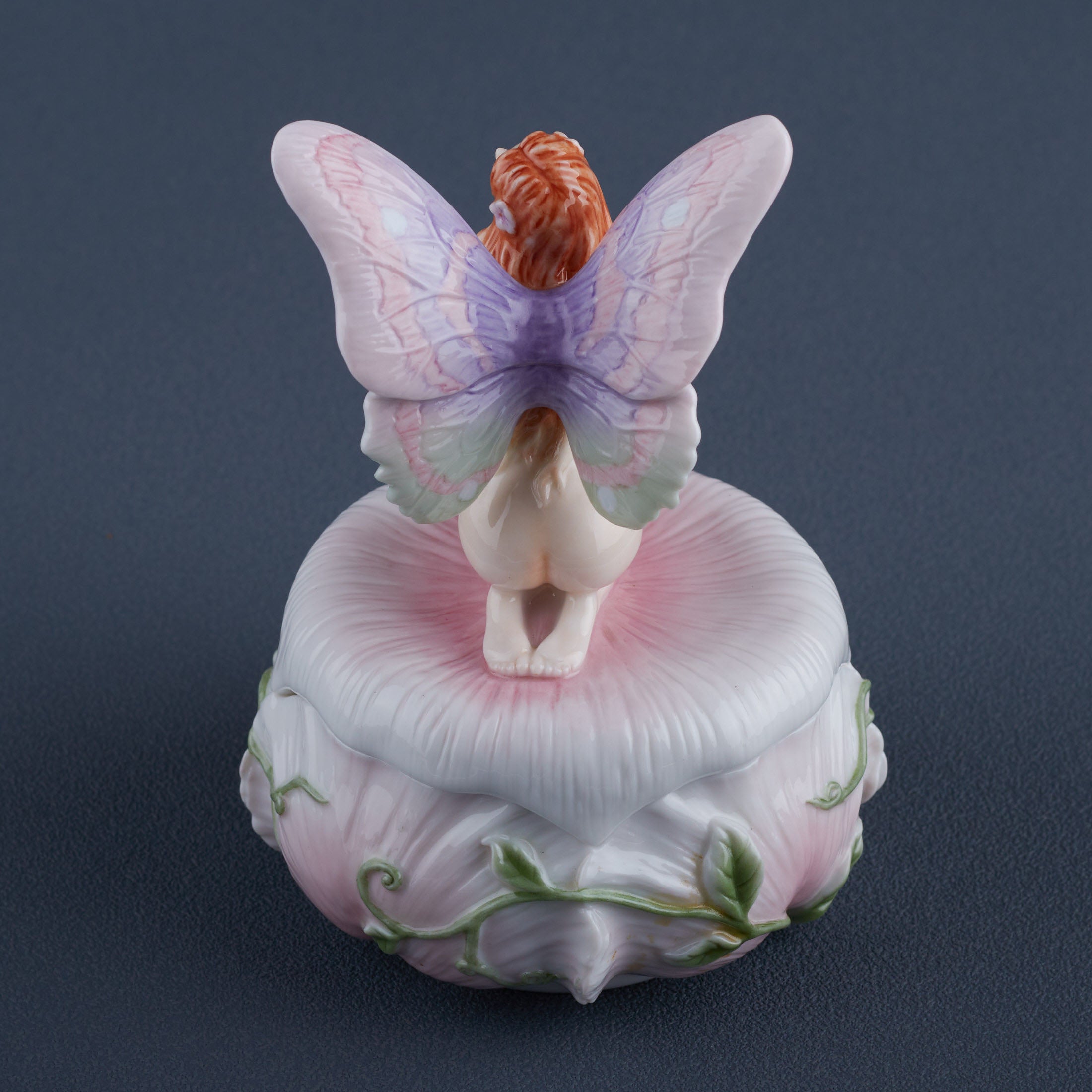 Nude Fairy Kneeling Trinket Box