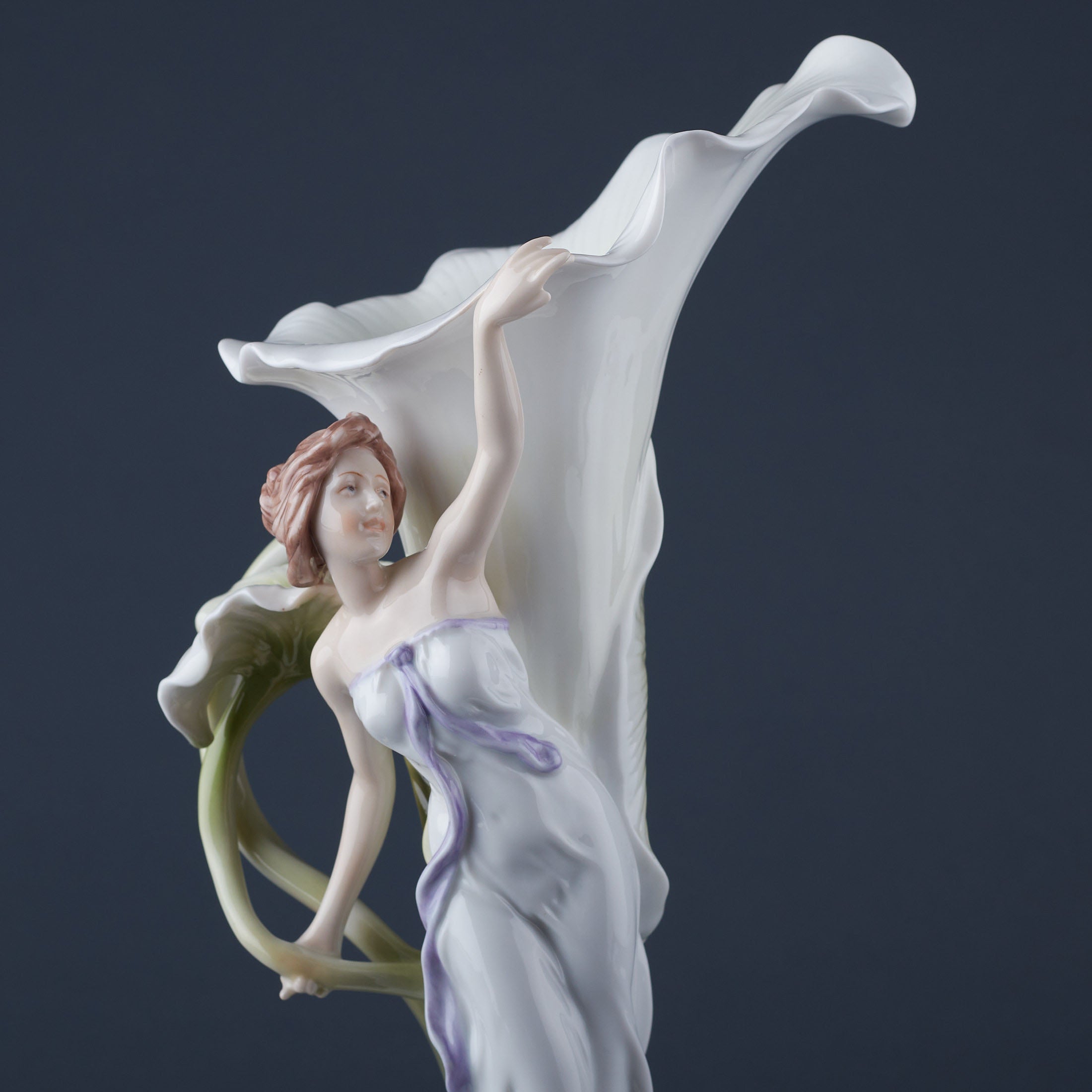 Calla Lily and Reaching Woman Vase