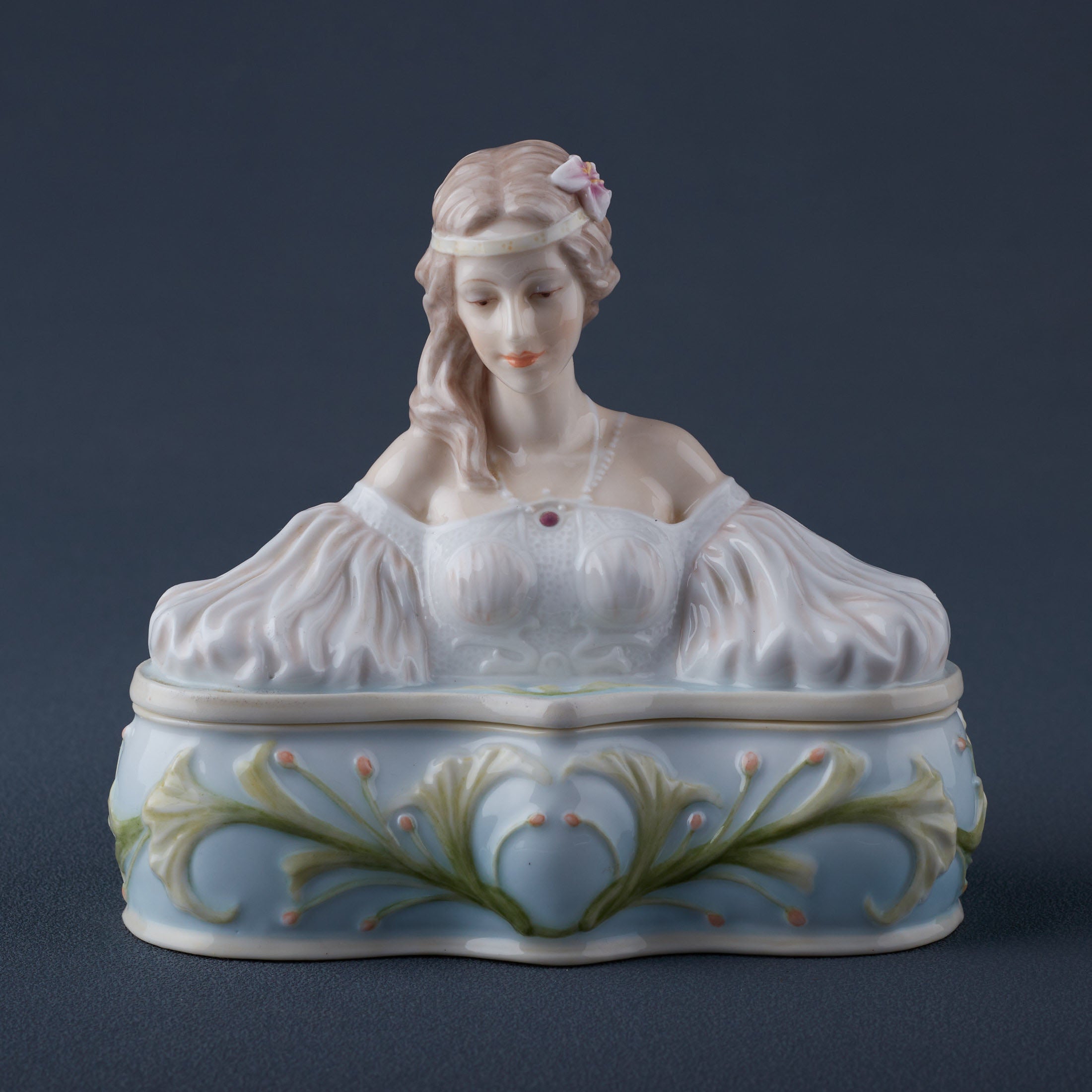 Lady Bust Trinket Box