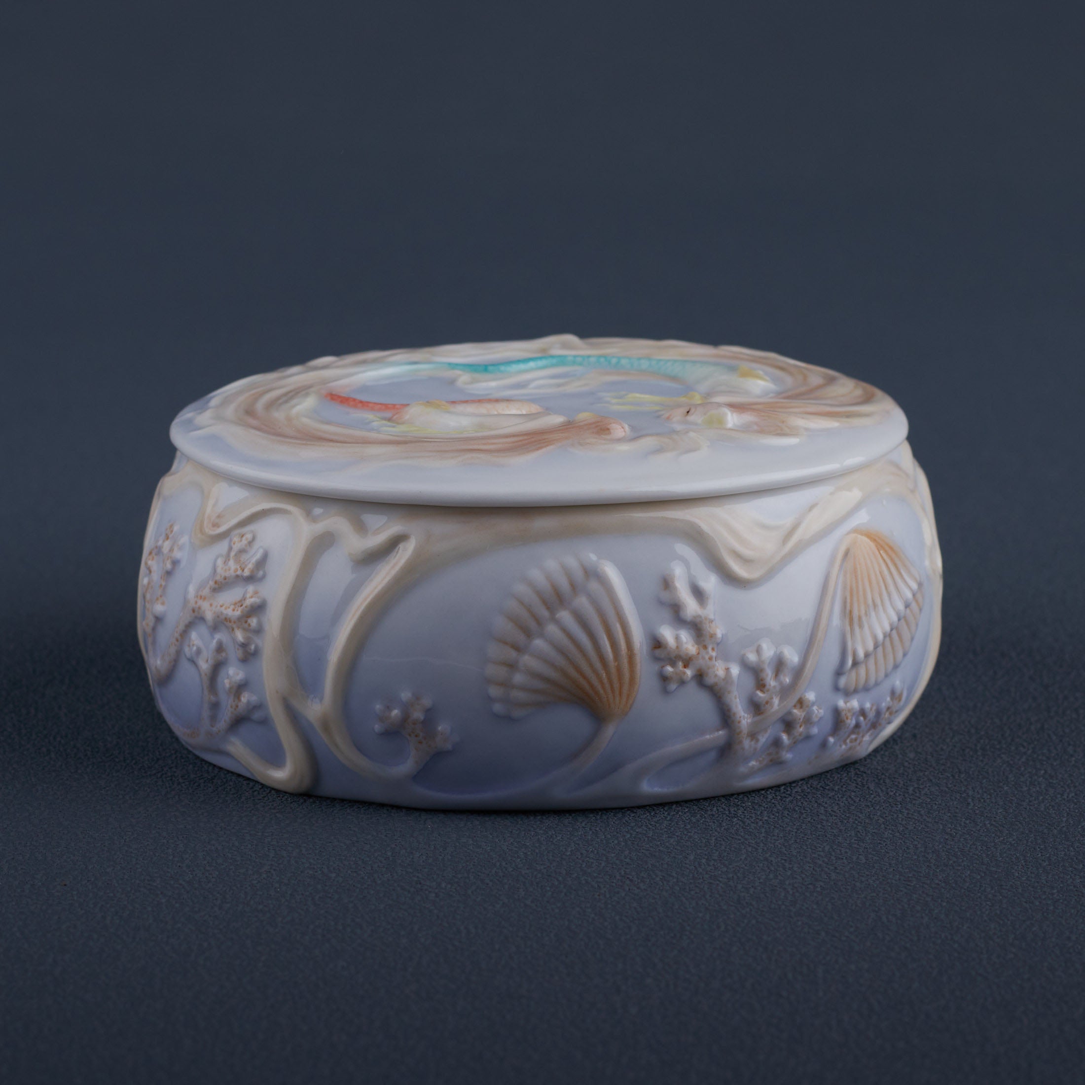 Two Mermaids Trinket Box