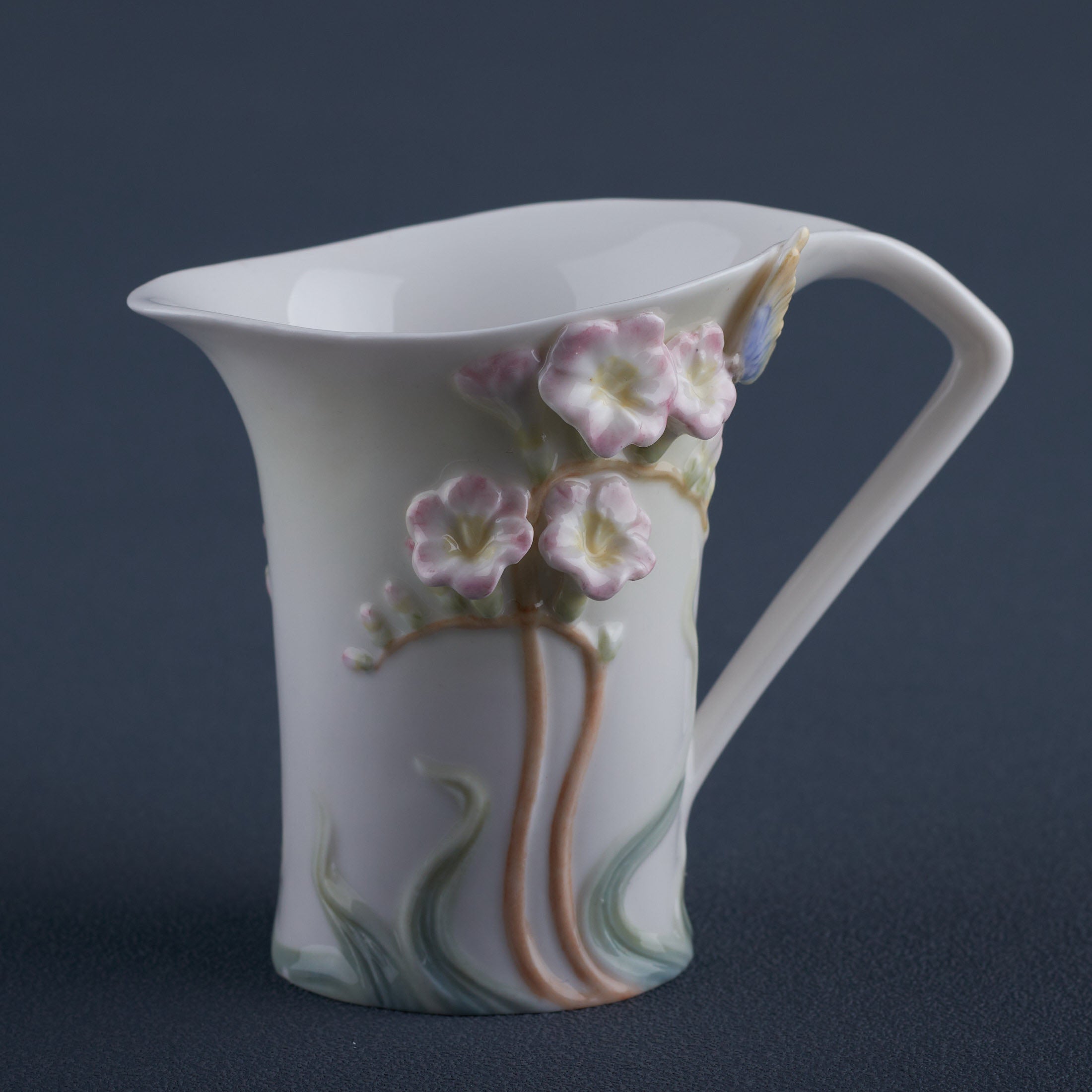 Freesia Creamer (Pink Flower)