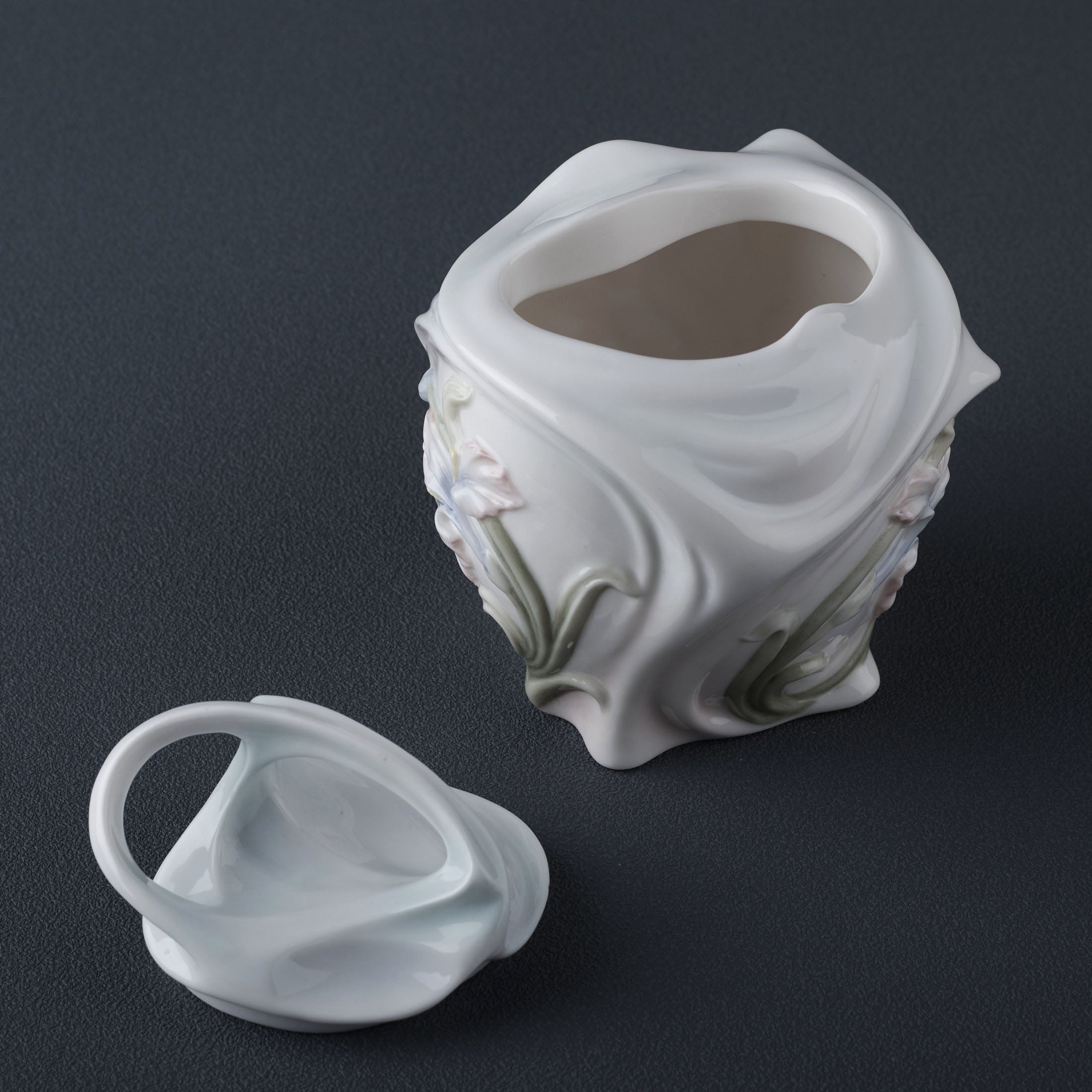 Iris Condiment Jar