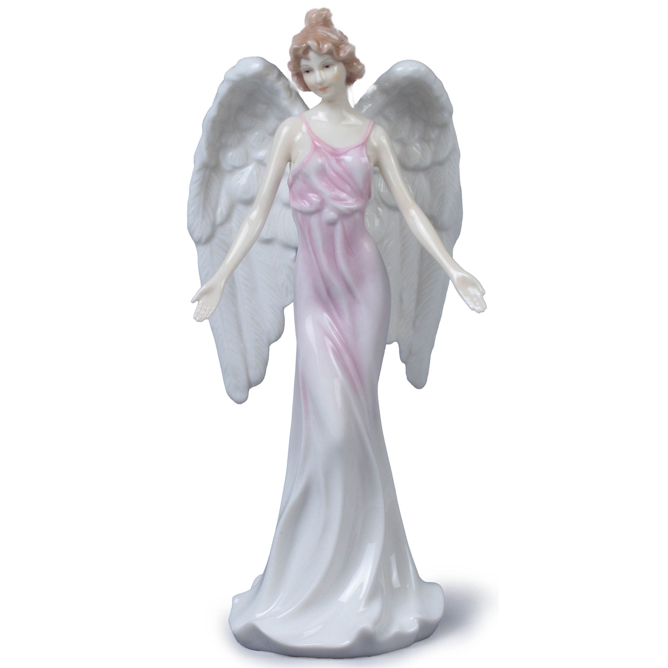 Guardian Angel Open Arms (Pink Dress)