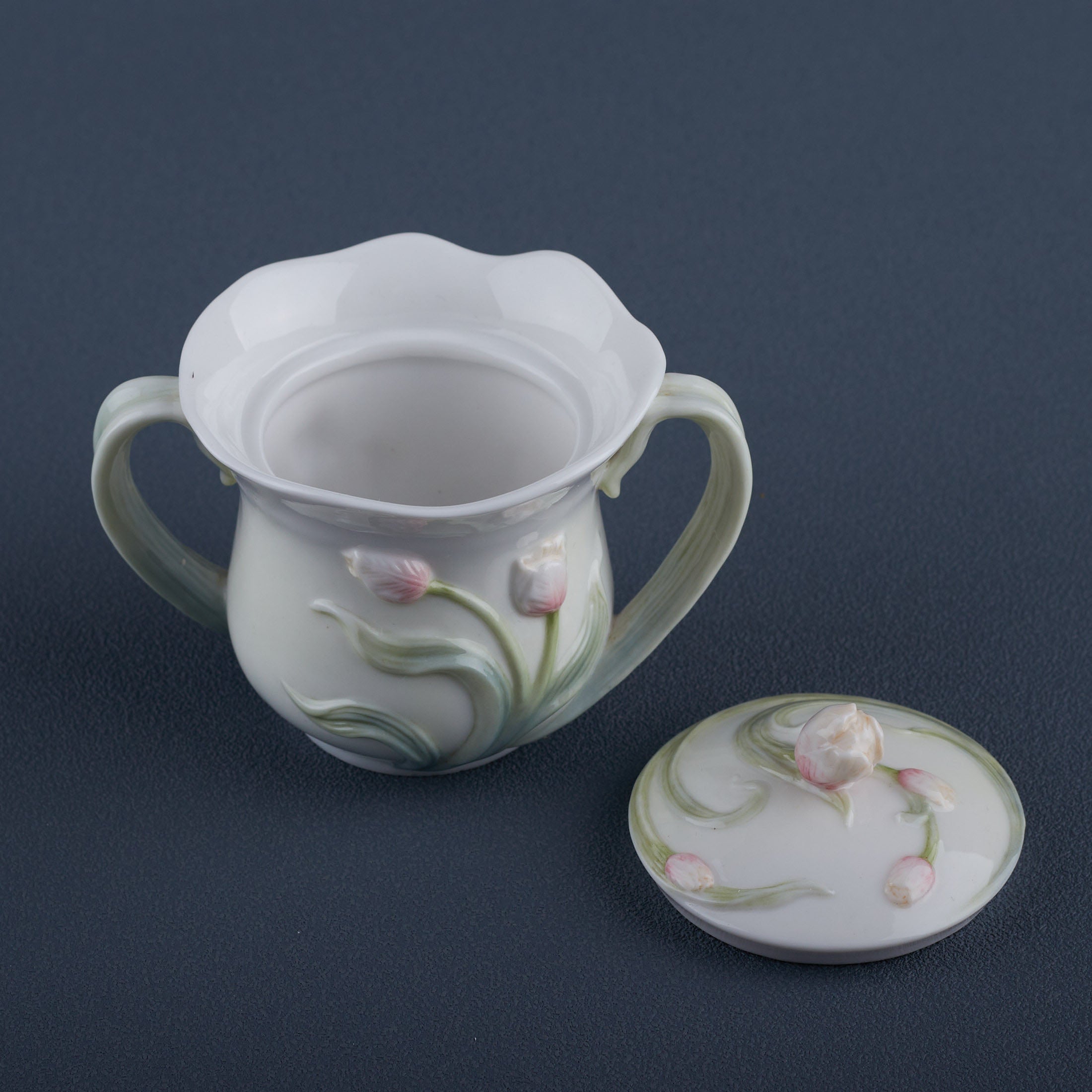 Tulip Sugar Jar