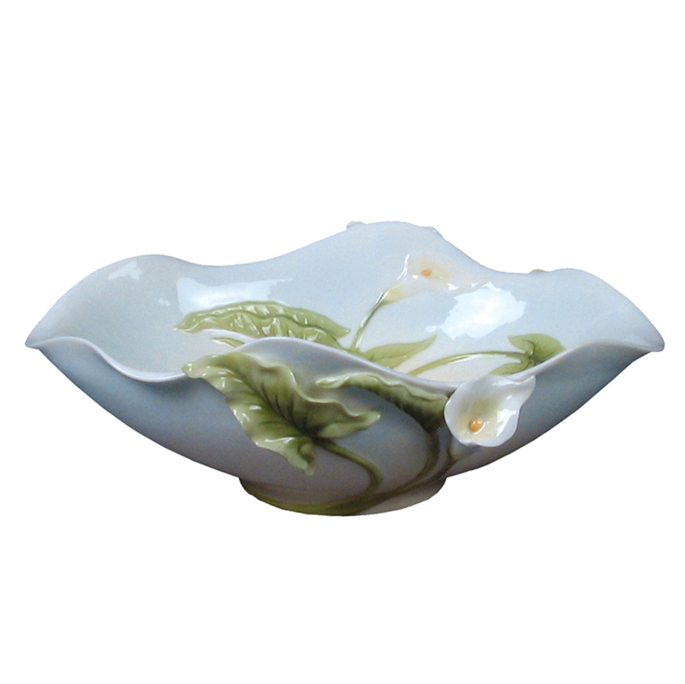 Calla Lily Oval Bowl