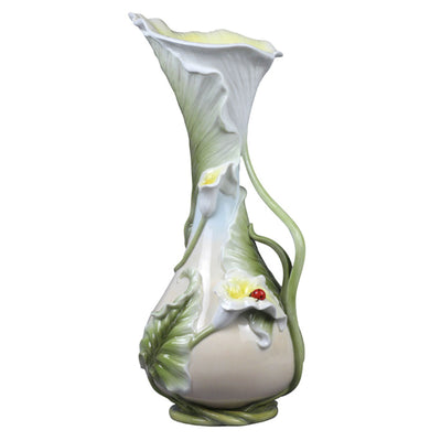 Call Lily and Lady Bug Vase(Large)