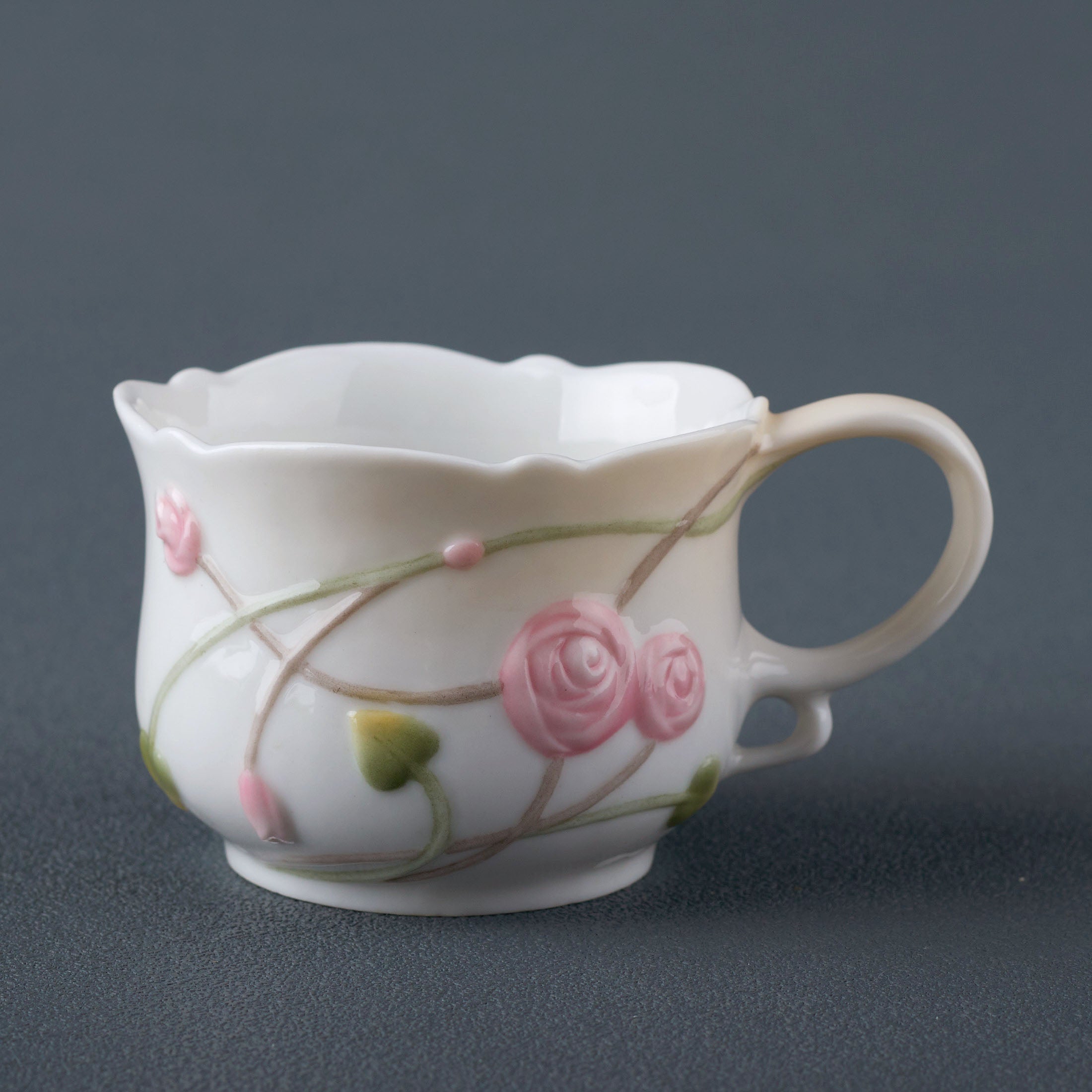 Rose Coffee Cup Set
