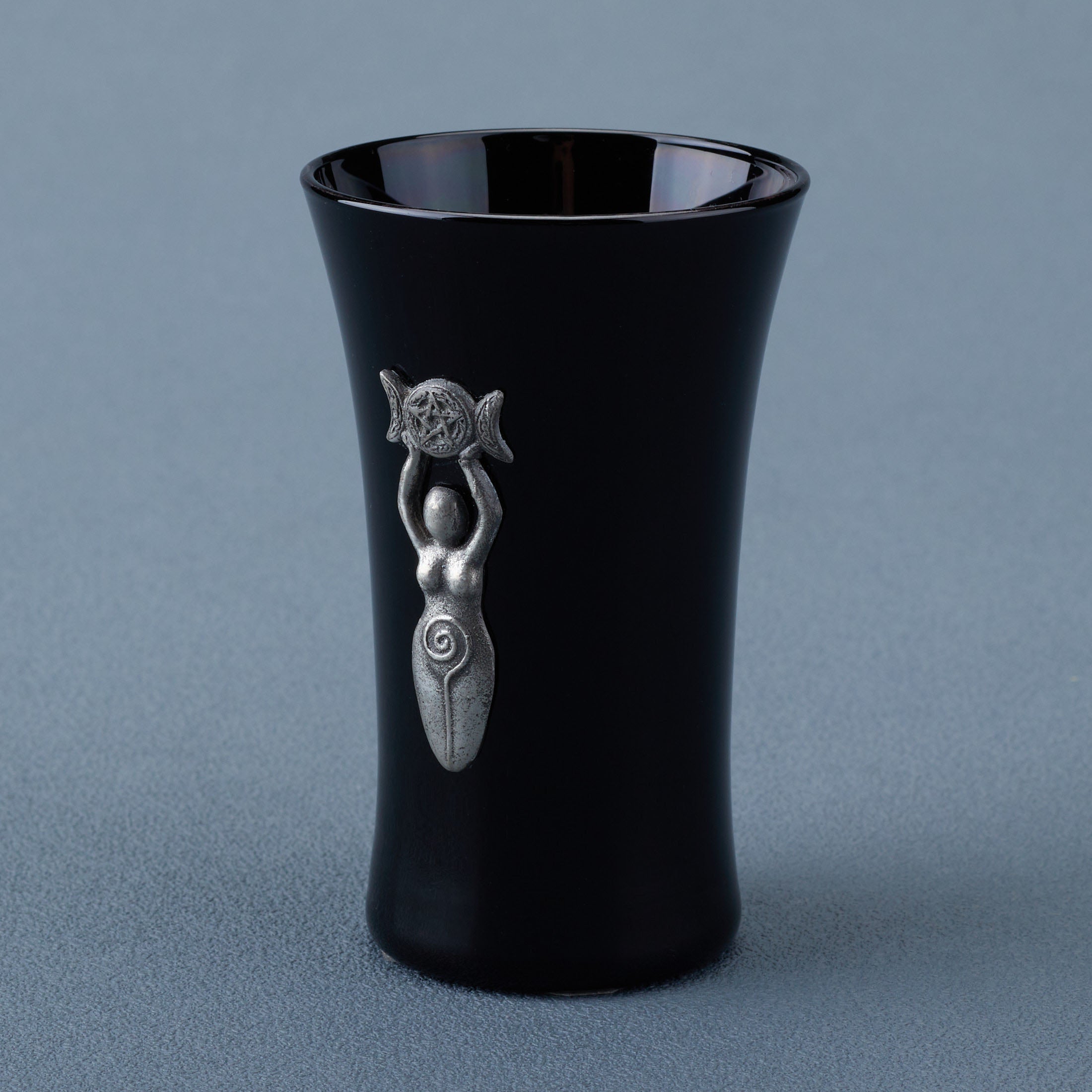 Wicca Moon Goddess Sigil Shot Glass