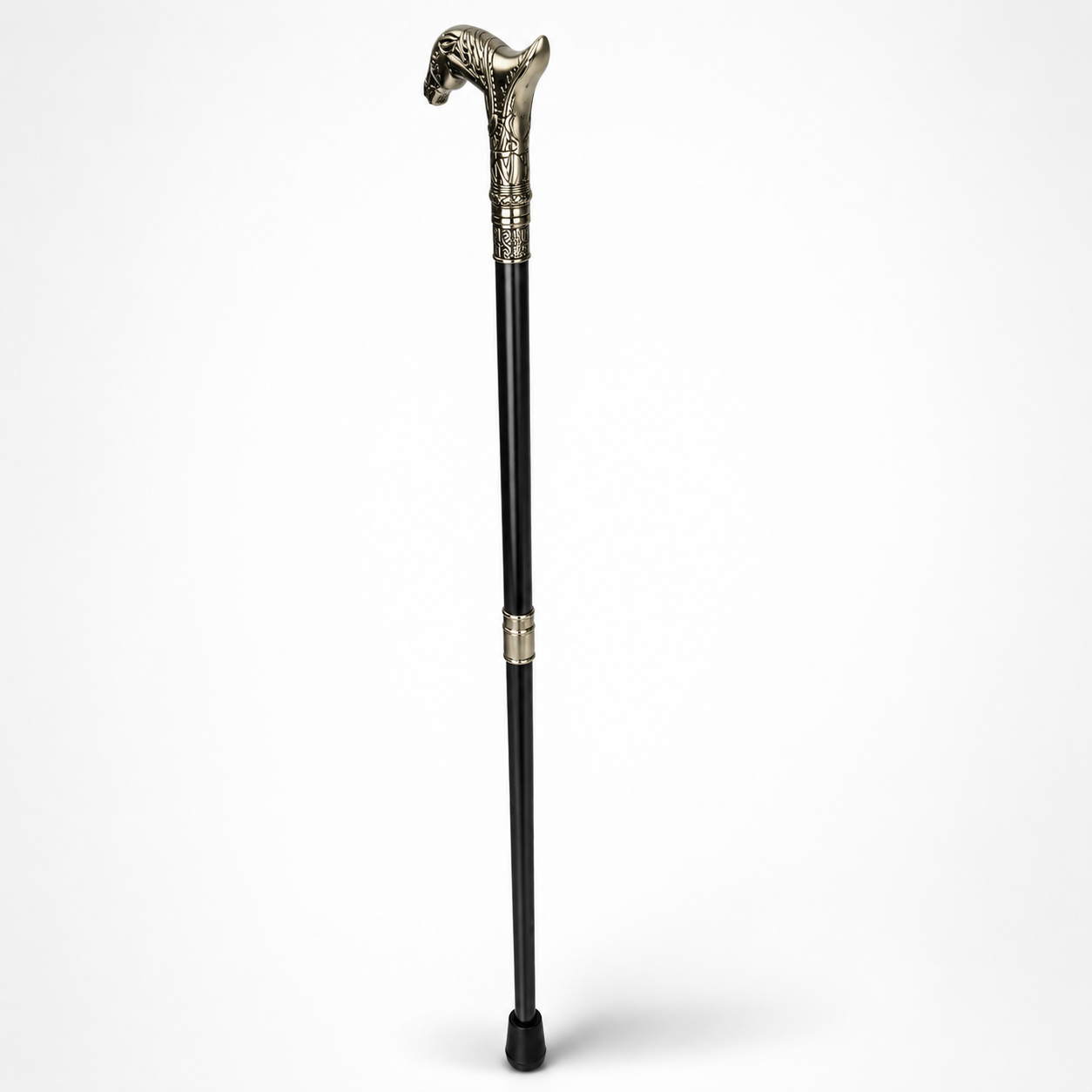 Aluminium Walking Stick | Handcrafted Aluminium Decor | Unique Home