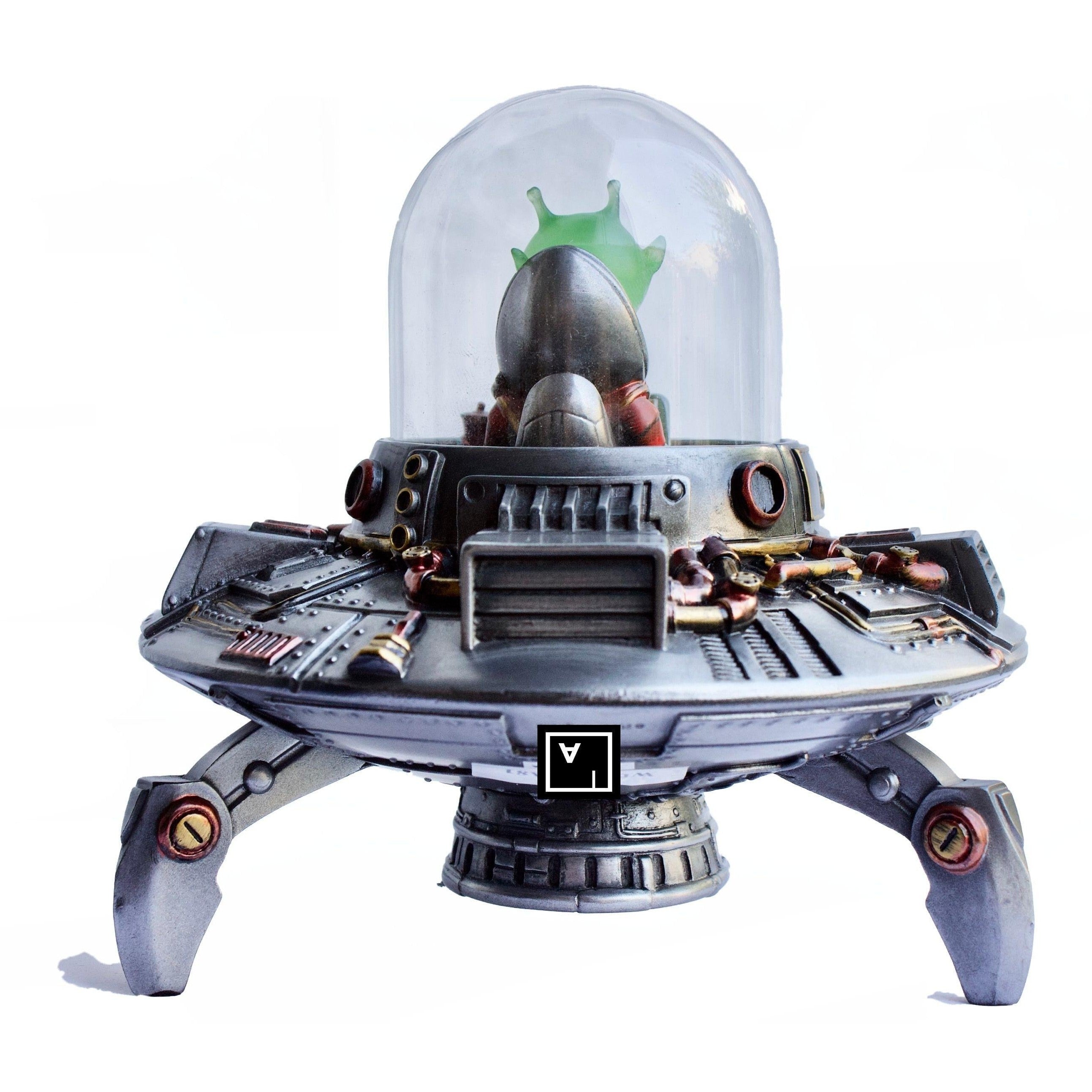 Alien in Spaceship | Curios & Collectibles | Home Decor