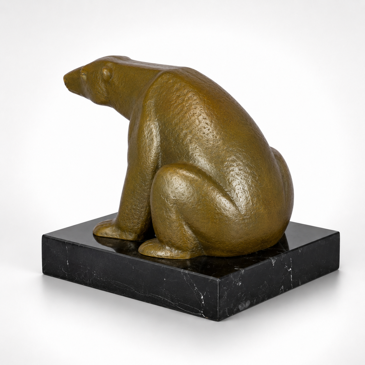 Polar Bear | Handcrafted Bronze Decor | Unique Home Accent | Gift Idea