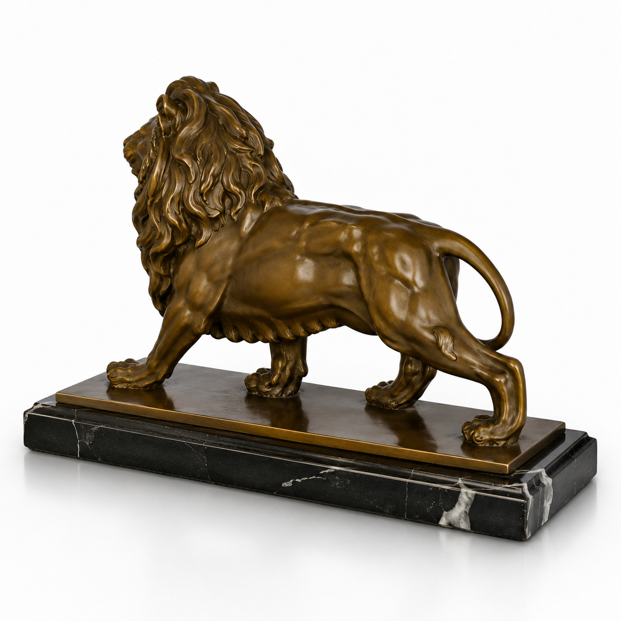 Lion | Handcrafted Bronze Decor | Unique Home Accent | Gift Idea