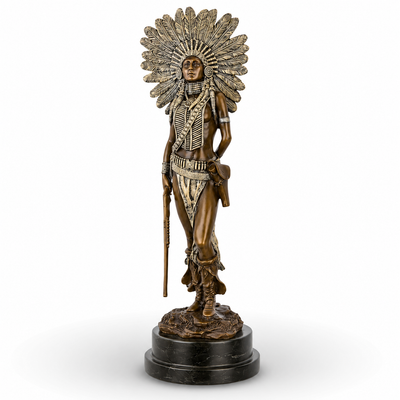 Female Indian | Curios & Collectibles | Home Decor | Handcrafted