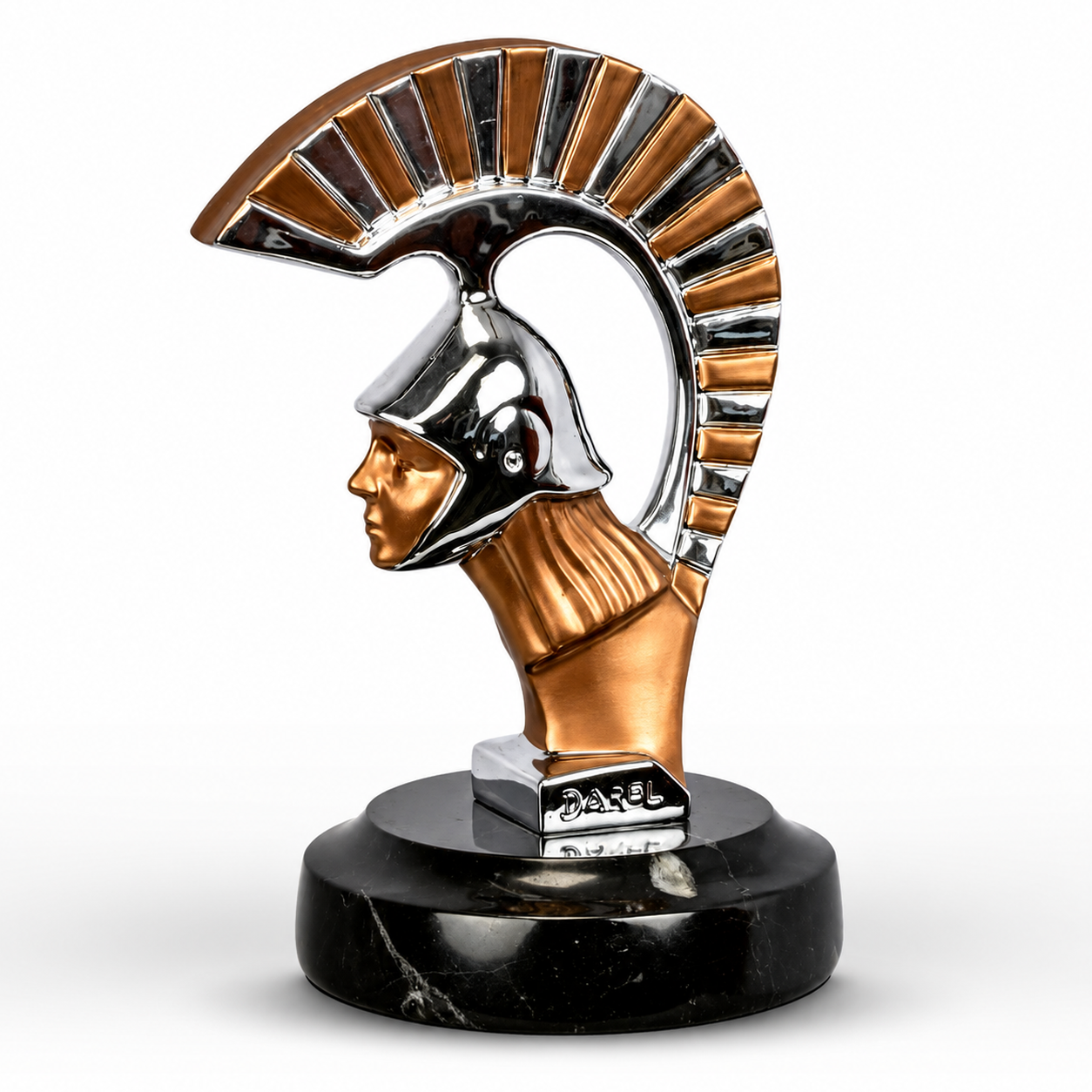 Bronze Spartan Warrior Bust