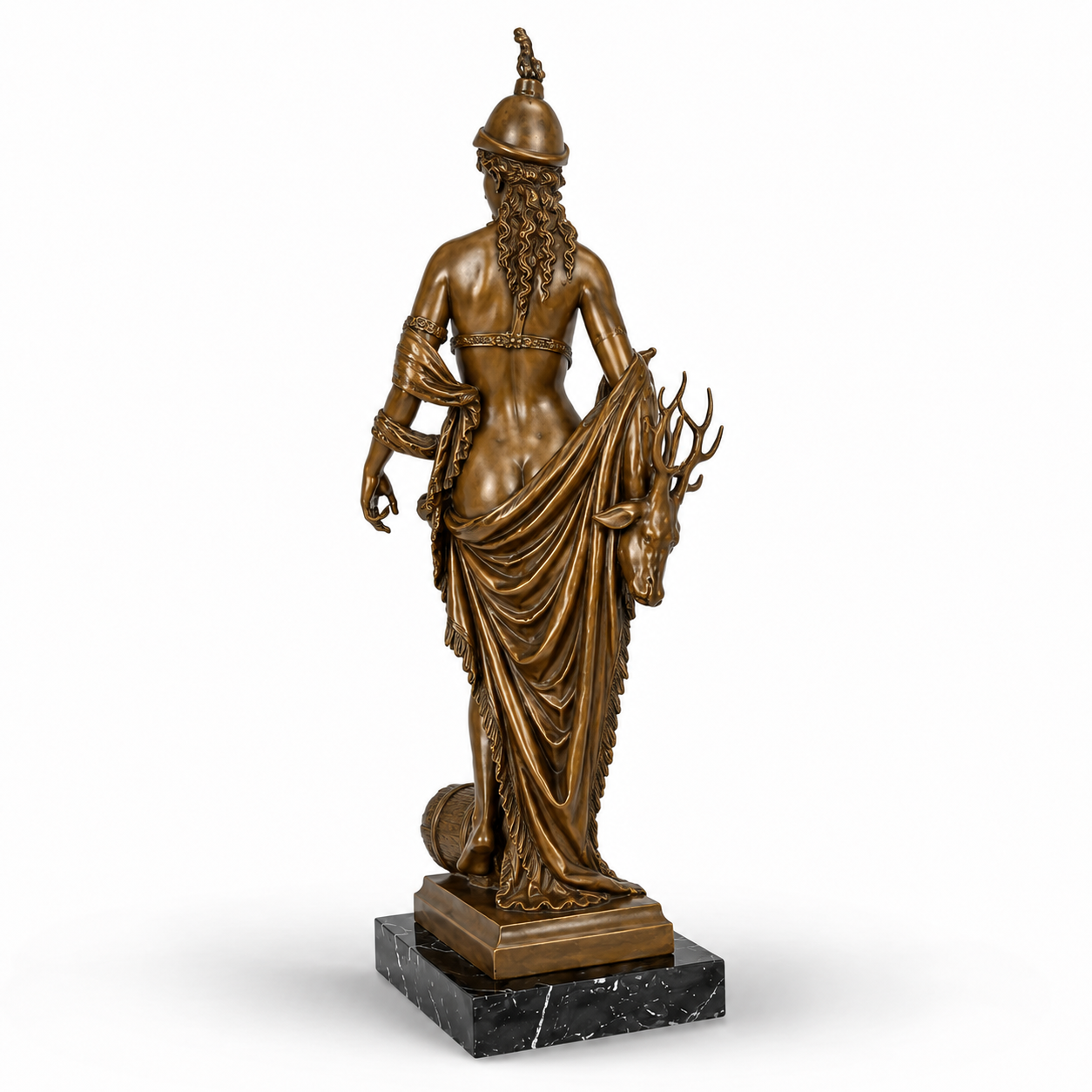 Personification of Bavaria | Handcrafted Bronze Decor | Unique Home