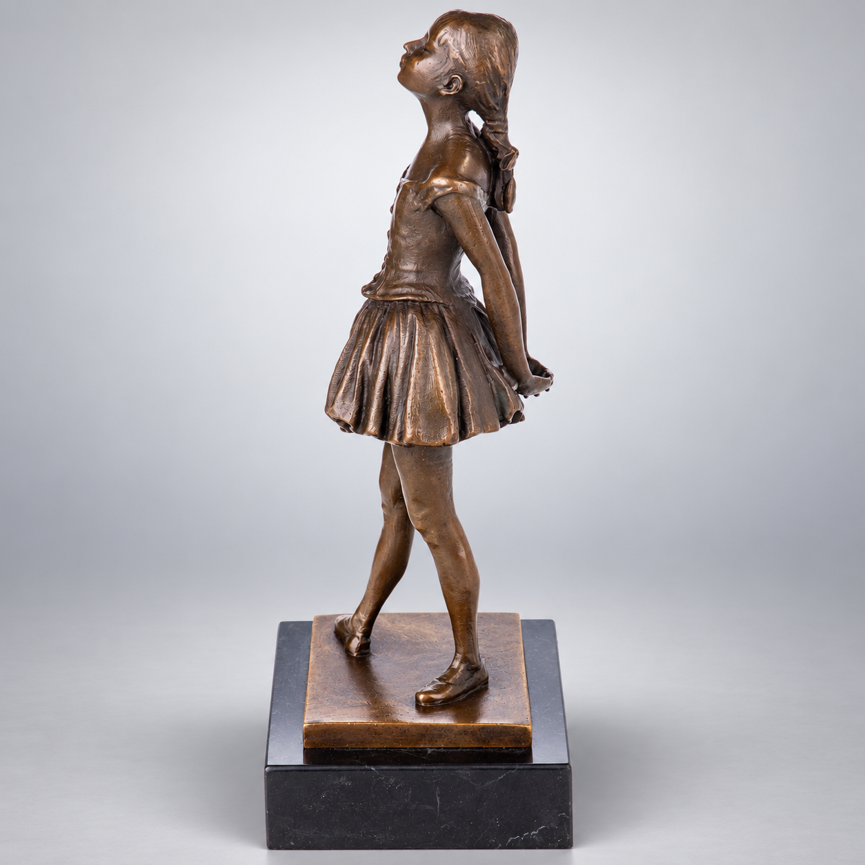 Little Dancer Aged Fourteen Bronze Sculpture after Degas – view 4