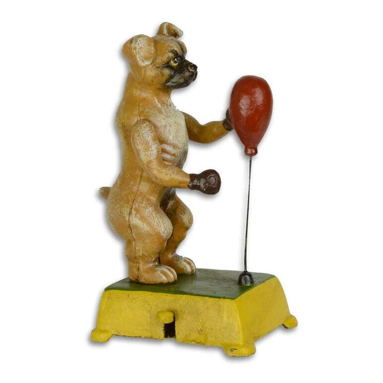 Teddy Bear Balloon Figurine | Handcrafted Resin Decor