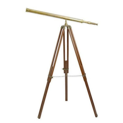 Vintage Brass Telescope | Handcrafted Brass Decor