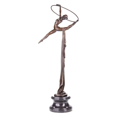 Abstract Archer Figure | Handcrafted Bronze Decor