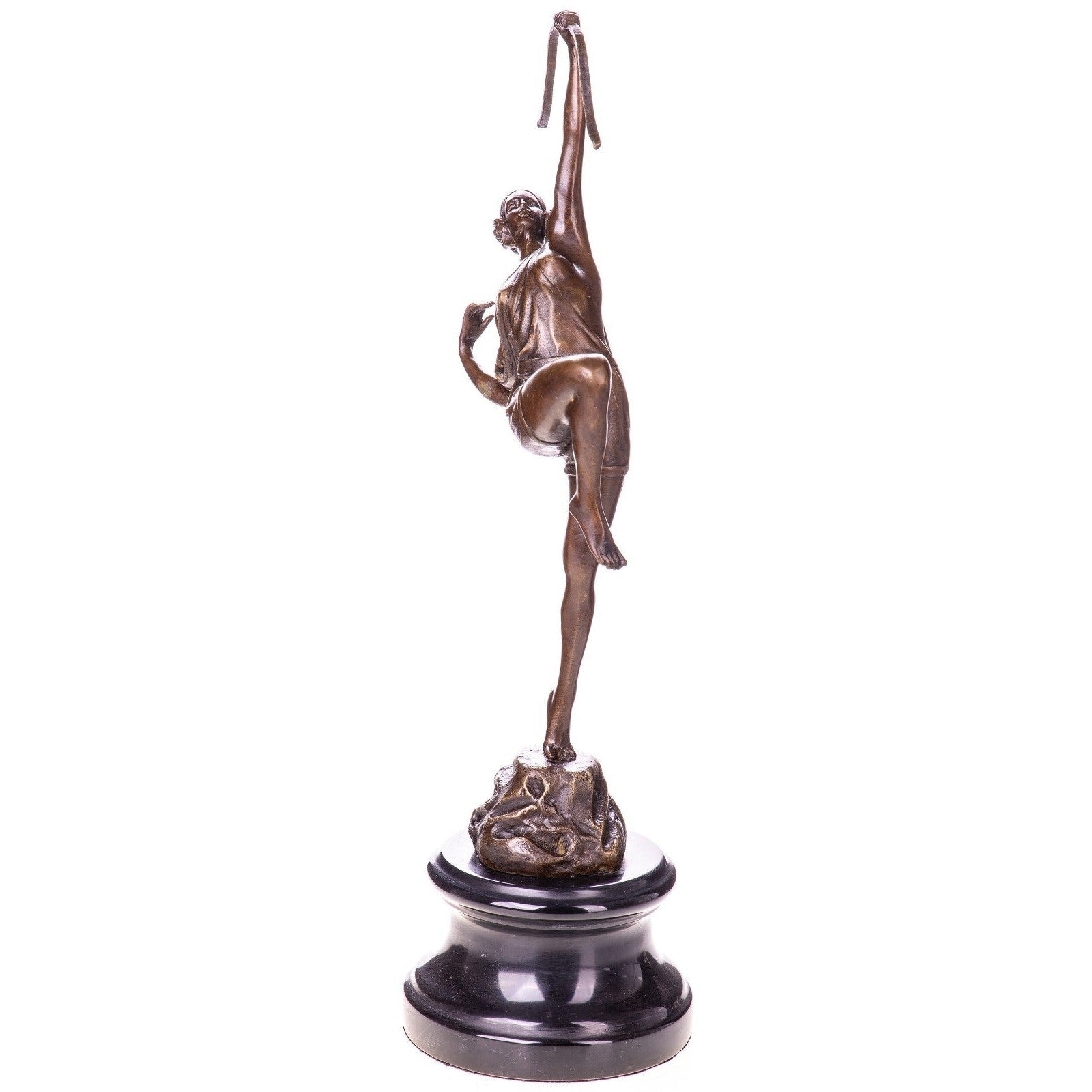 Archer Dancer Sculpture | Handcrafted Bronze Decor