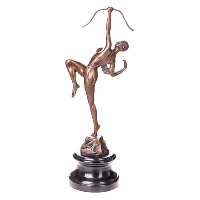 Bronze Archer Dancer Sculpture