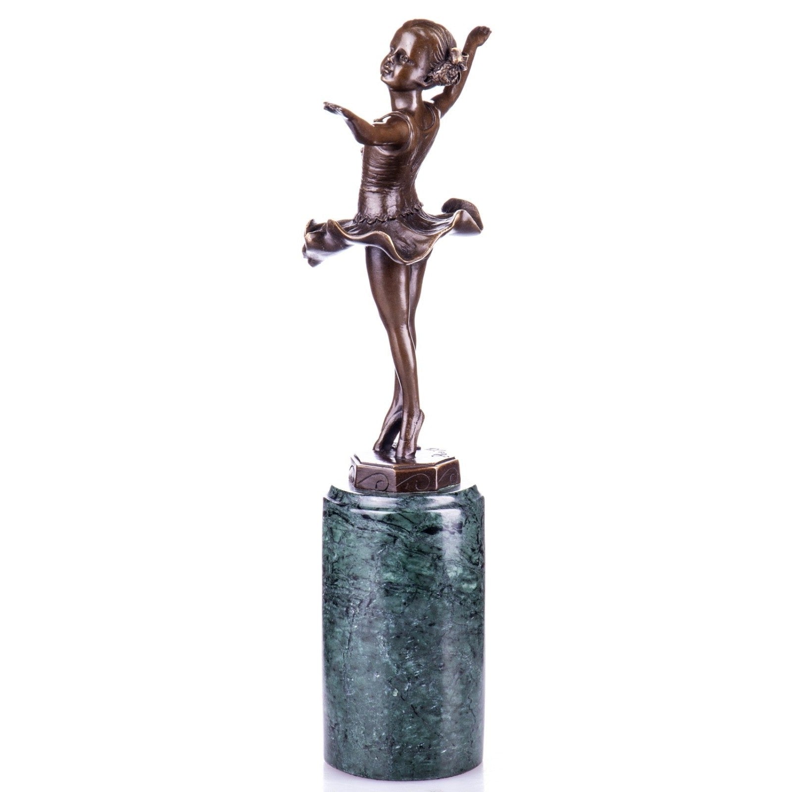 Ballet Dancer Figurine | Handcrafted Bronze Decor