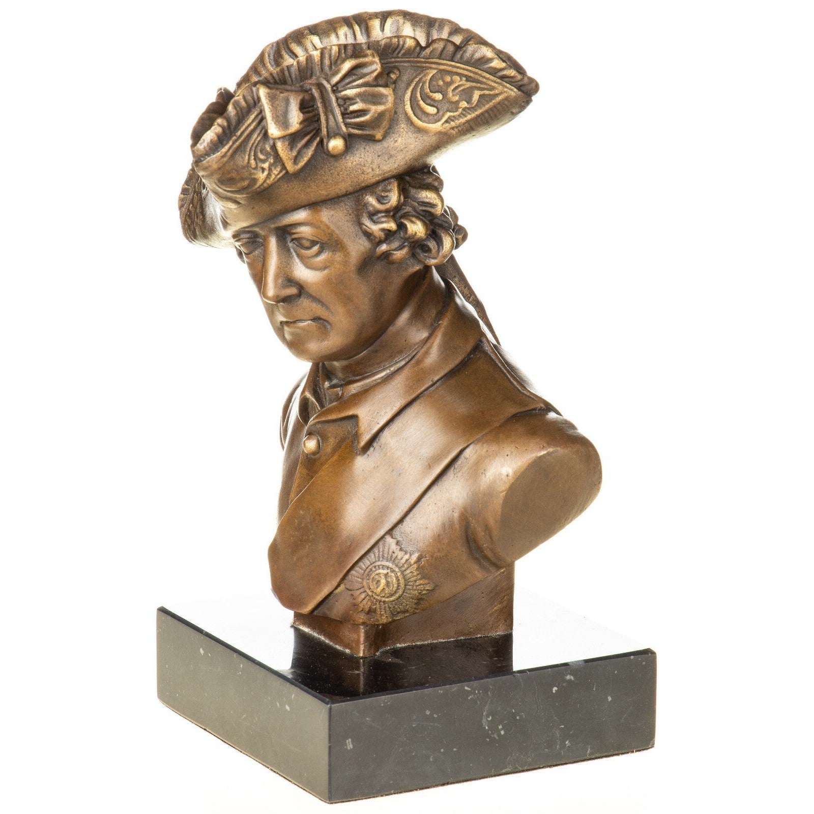 Napoleon Bust Statue | Handcrafted Bronze Decor | Unique Home Accent