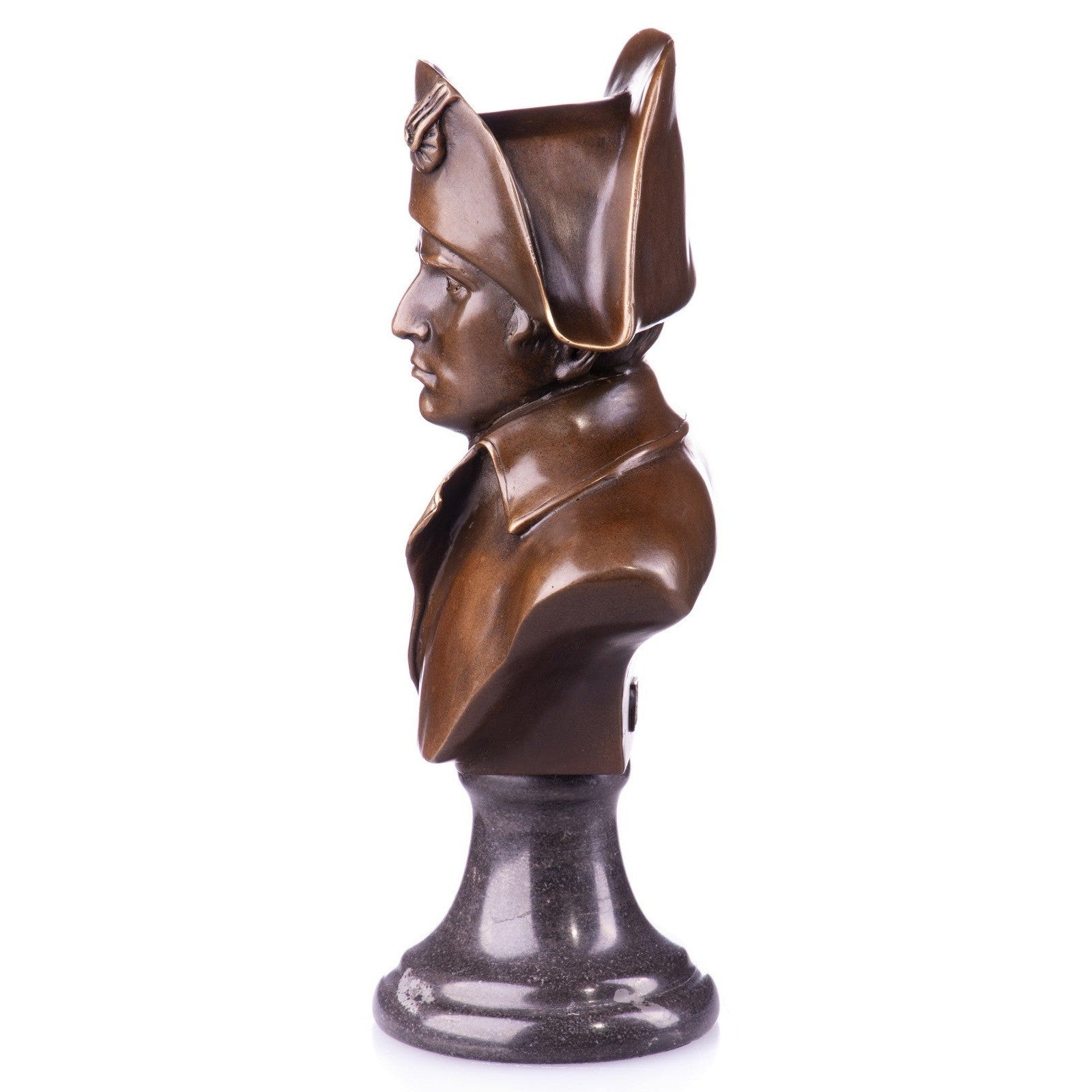 Napoleon Bust Statue | Handcrafted Bronze Decor | Unique Home Accent