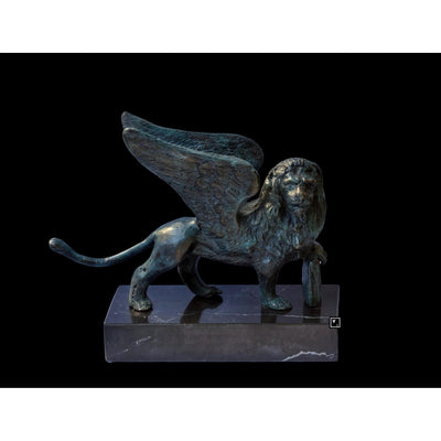 Bronze Lion of Venice | Animal Sculptures | Home Decor | Handcrafted