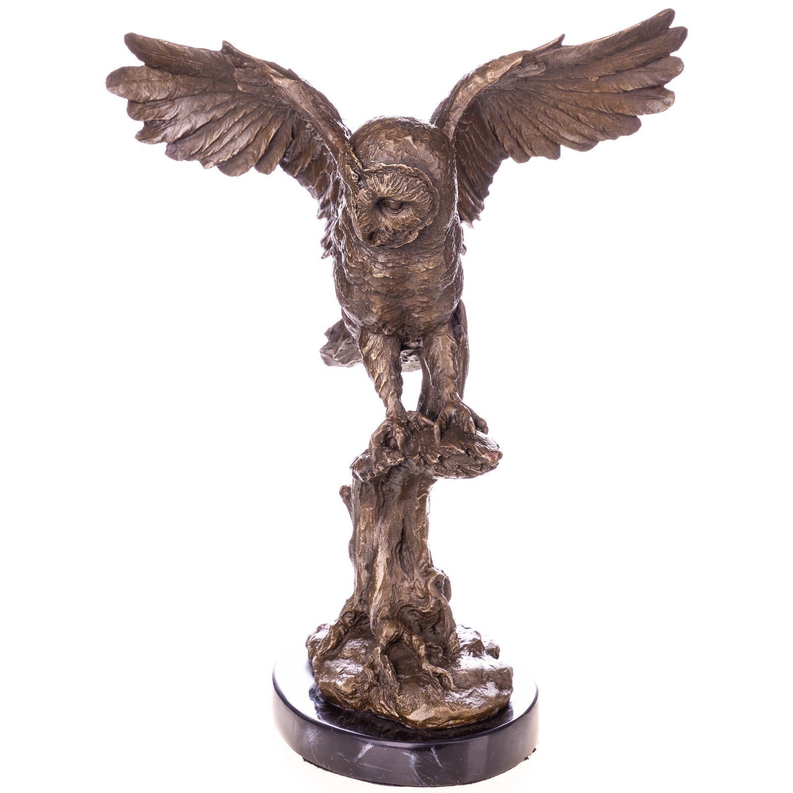 Bronze Owl Sculpture | Animal Sculptures | Home Decor | Handcrafted