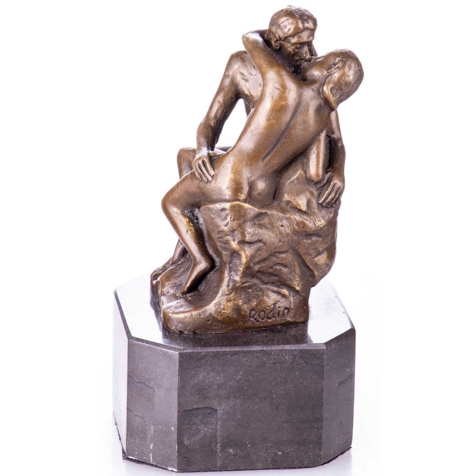 Bronze Sculpture of Embracing Couple | Figurines & Statues