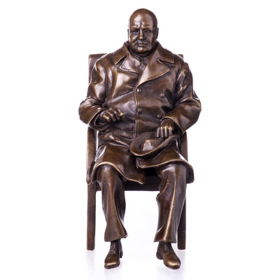 Bronze Seated Statesman | Figurines & Statues | Home Decor