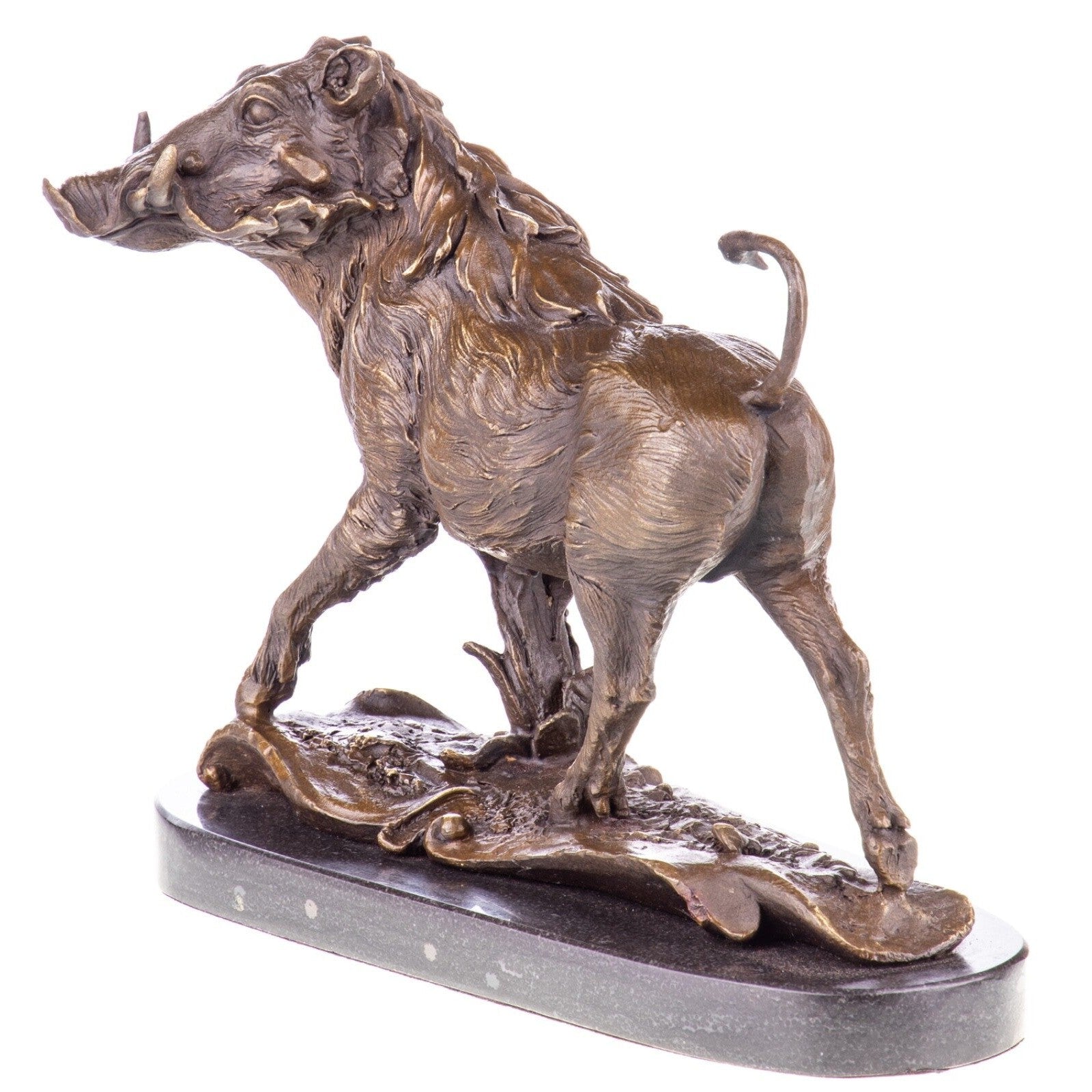 Bronze Warthog Boar Sculpture | Animal Sculptures | Home Decor