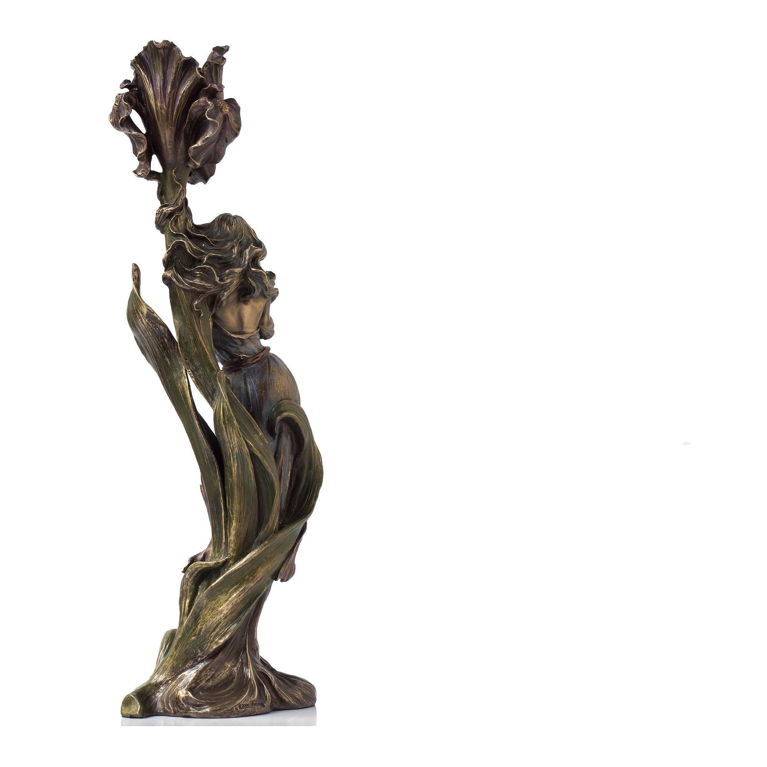 Candlestick with Girl and Flower Shape | Lighting | Home Decor