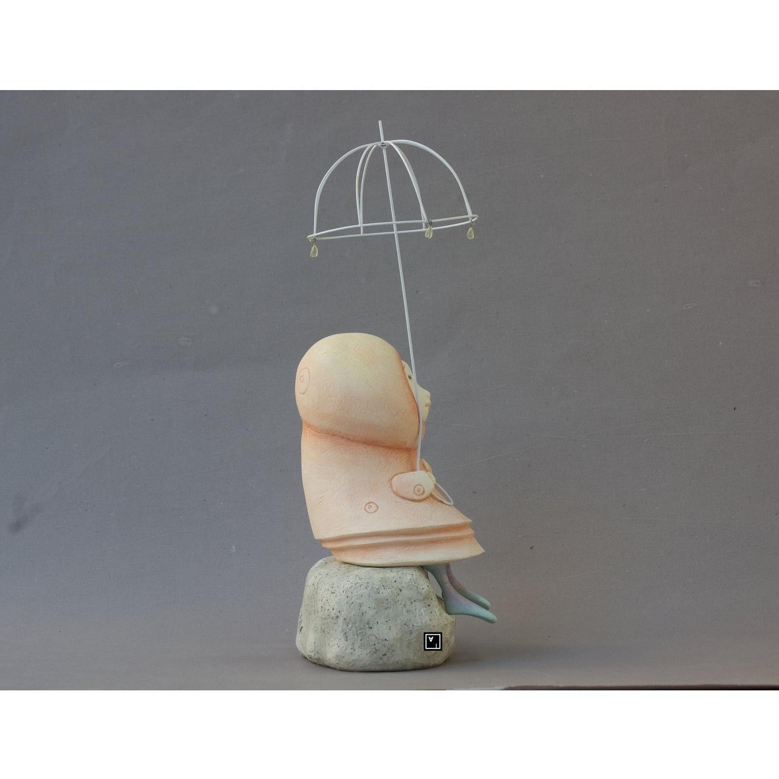 Child Doll Sculpture, Child at Heart Series Rain Doll Figurine