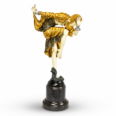 Bronze Sculpture of the Ankara Dancer, Dancer & Performance Sculptures