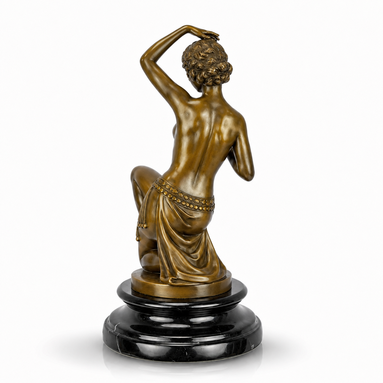 Oriental Dancer | Handcrafted Bronze Decor | Unique Home Accent