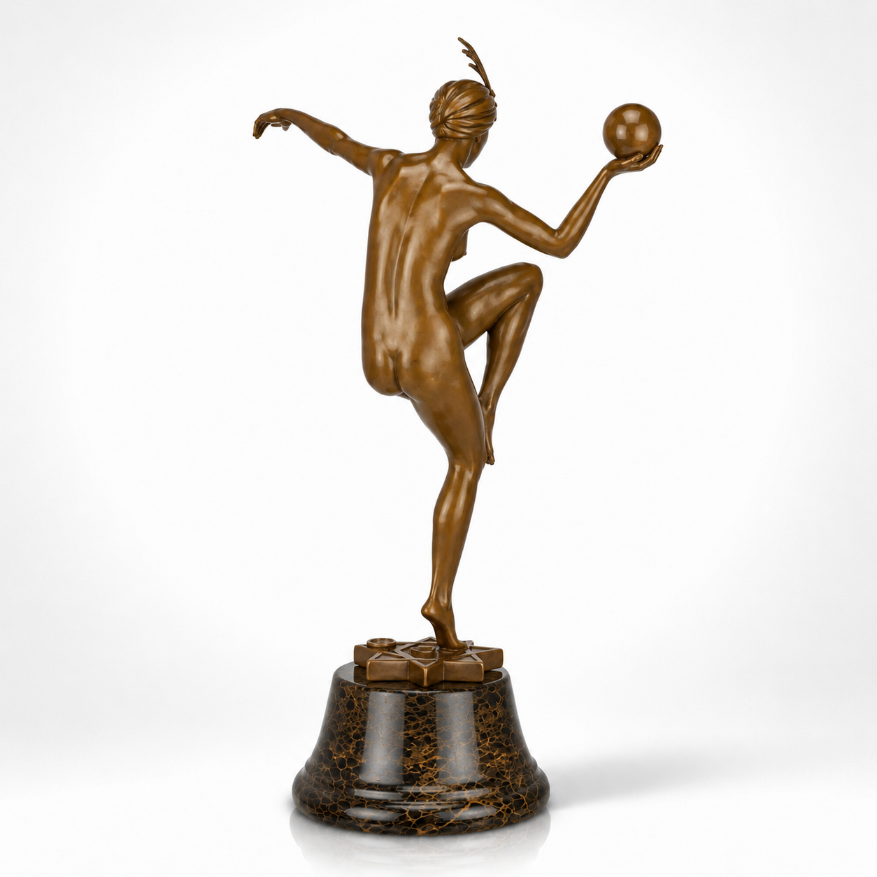 Called "stella" | Handcrafted Bronze Decor | Unique Home Accent